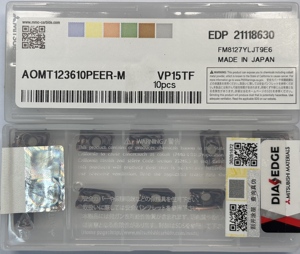 Inserto recubierto de PVD VP15TF para cortador de tipo APX3000 OEM personalizable - Product Image 3