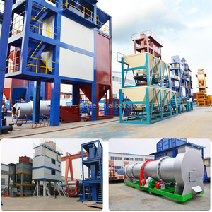 Continue asfalttrommelmenginstallatie 80t/u PLC-gestuurd, motor aangedreven, volledig hydraulisch systeem voor hoogwaardige wegverharding, te koop - Product Image 6