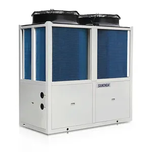 Industrial Water Cooled Screw Chiller Air Handling Unit Heat Pump Heating Unit