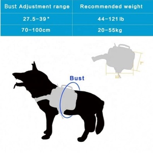 Borsa da sella/<span class=keywords><strong>zaino</strong></span> per cani da caccia, per viaggi, campeggio, escursioni, cani di taglia media e grande, con 2 ampie tasche laterali - Product Image 3