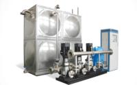 Réservoir d'eau en acier inoxydable résistant à la pression - Équipement d'alimentation en eau secondaire par osmose inverse 1000L/heure