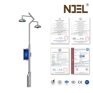 Borne de recharge pour véhicules électriques intelligents pour la ville, éclairage <span class=keywords><strong>LED</strong></span> intelligent, indice de protection IP65, construction en aluminium moulé sous pression, télécommande - Product Image 2