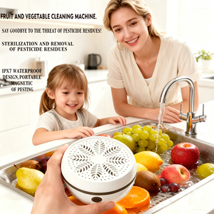 Lavador de Frutas y <span class=keywords><strong>Verduras</strong></span> Portátil con Función de Generación de <span class=keywords><strong>Ozono</strong></span> - Product Image 4