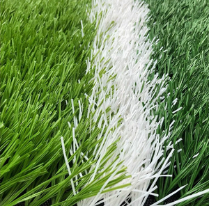 Tapis en gazon artificiel PE+PP ignifuge et imperméable de haute densité, hauteur de poils 10mm/20mm/30mm, durable, pour gymnases et terrains de sport scolaires - Product Image 2