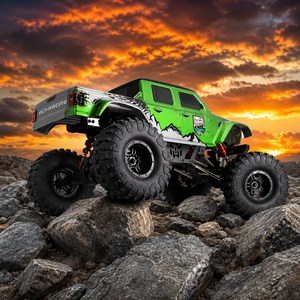RGT 18100 1/10 Ölçekli RC Paletli Araç 4WD RTR Her Türlü Araziye Uygun Su Geçirmez ESC 55 Derece Tırmanma Açısı Profesyonel Off-Road Metal Reçine - Product Image 5