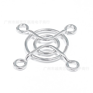 Vente directe d'usine, couvercle de protection pour ventilateur miniature de 3 cm, grille en fil de fer galvanisé, accessoire pour ventilateur axial - Product Image 1