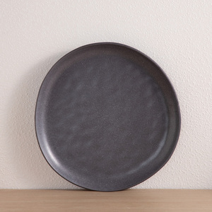Matte Speckled Kiln Change Stoneware Dinner Set Multi Color Solid Plain Ceramic Tableware Custom Logo Wholesale - Product Image 2