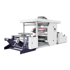 2/4/6 máy in flexo màu máy in flexo CE giấy cuộn cung cấp chồng letterpress mực nước tự động dựa trên