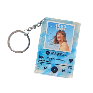 Llavero <span class=keywords><strong>de</strong></span> Acrílico Personalizado con Letras <span class=keywords><strong>de</strong></span> <span class=keywords><strong>Canciones</strong></span> |   Llavero <span class=keywords><strong>de</strong></span> recuerdo transparente con impresión UV - Product Image 2