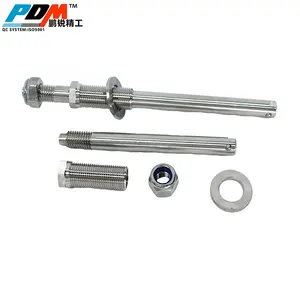 Stainless Steel quick release axle alxe pin for wheelchair with 3M 2353 patch