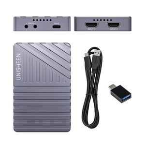 UC3300H-Plus โรงงานผลิตโดยตรง 1080P USB 3.1 ความเร็วสูง การ์ดจับภาพวิดีโอ HDMI คู่ สำหรับการสตรีมและบันทึกภาพจากคอนโซลเกมคู่ - Product Image 6