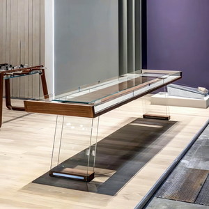 Table de billard en verre trempé Sand Fox, table de billard transparente haut de gamme avec sable flottant pour les loisirs, la compétition commerciale - Product Image 4