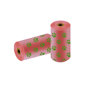 Wholesale Eco Biodegradable Poop Bags Dogs With Printing Logo Corn Starch Dog Portable Waste - Product Image 1