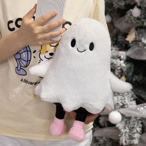 Halloween Pompoen Spook Schattig Klein Monster Pluche Speelgoed Pop Nieuwe Stijl Grensoverschrijdende Beer Knuffel PP Katoen Mesh Handgewassen - Product Image 1