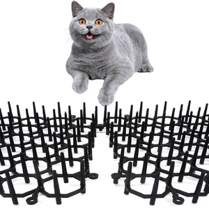 Alfombra con púas repelente de gatos, rectangular negra, Mcd 01, control de plagas para gatos, a prueba de perros, para uso en interiores y exteriores - Product Image 4