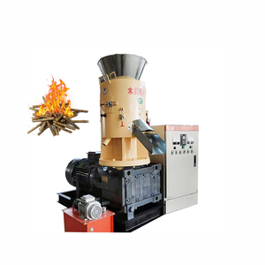 Moulin à granulés de bois automatique multifonctionnel à vendre, machine à granulés de bois fabriquée en Chine - Product Image 1