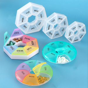 Sunshing <span class=keywords><strong>Pill</strong></span> Crusher Cutter <span class=keywords><strong>Box</strong></span> y học ngực Dispenser nhắc nhở du lịch lưu trữ hàng tuần hàng tháng <span class=keywords><strong>Pill</strong></span> <span class=keywords><strong>Box</strong></span> Organizer - Product Image 1