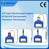 Portable T Thermocouple Thermometer High Accuracy 0.01C App Trend Drawing for Industrial Laboratory Temp