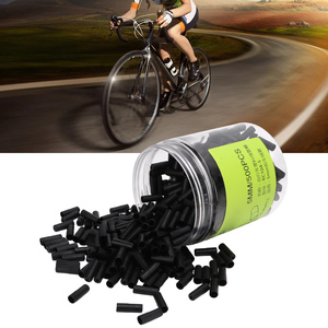 500 unidades de fundas de plástico brillante de 5 mm para cables de freno de bicicleta, de material de polietileno de alta calidad, con bordes brillantes, para cable de freno de bicicleta - Product Image 6