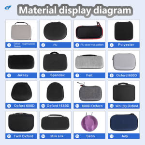 Factory Custom Electronics Schutz aufbewahrung Werkzeug tasche Koffer Reiß verschluss Travel <span class=keywords><strong>Carry</strong></span> Hartschalen-EVA-Koffer mit Schaumstoff - Product Image 5