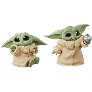 Juego de 6 Figuras de Acción de Baby Yoda de 2-2.4 Pulgadas, Mandalorian Yoda Baby, Juguetes de Acción de Star Wars, Figuras de Yoda, Juguetes Populares para Niños - Product Image 3