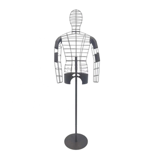 Maniquí <span class=keywords><strong>para</strong></span> hombre con acabado oxidado, soporte <span class=keywords><strong>para</strong></span> torso <span class=keywords><strong>para</strong></span> Boutique, exhibición <span class=keywords><strong>de</strong></span> <span class=keywords><strong>ropa</strong></span> única, maniquíes masculinos <span class=keywords><strong>de</strong></span> Metal, medio cuerpo, <span class=keywords><strong>alambre</strong></span> <span class=keywords><strong>de</strong></span> hierro - Product Image 1