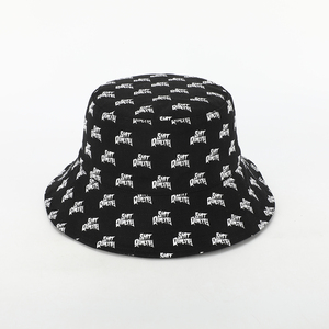 BSCI vente en gros personnalisé 100% coton réversible seau chapeau personnalisé broderie Logo impression Bob chapeau pour l'extérieur soleil utiliser des <span class=keywords><strong>deux</strong></span> côtés - Product Image 2