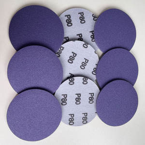 Prix usine 125mm 5 pouces papier de verre de remplacement papier de sable grain céramique 40-2000 grains <span class=keywords><strong>disque</strong></span> de ponçage abrasif pour <span class=keywords><strong>bois</strong></span> - Product Image 2