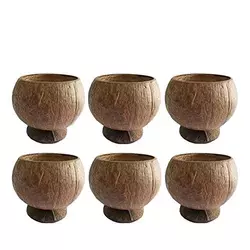 Decoraciones, Vajilla, Copa de Vino de Cáscara de Coco, Tazón de Coco - Product Image 5