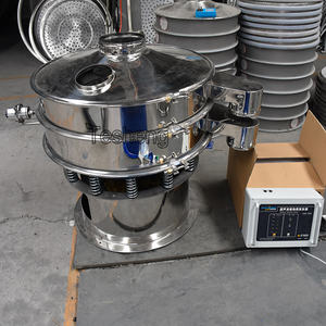 Los fabricantes suministran una máquina de cribado de granos de maíz con criba vibratoria rotativa de acero al carbono con componente de motor central - Product Image 5