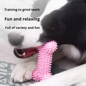 25cm respetuoso con el medio ambiente Golden Sea Durable amarillo de goma calmante pato perro juguete felpa Squeak masticar juguetes para perros - Product Image 2