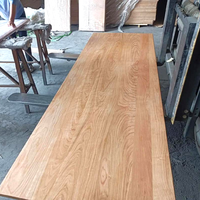 Planche en bois de cerisier d'Amérique du Nord de qualité FAS, séchée au four, qualité supérieure S4S, pour meubles de style Mid-Century Modern de qualité héritage