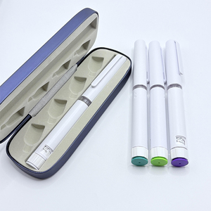 Plastic 60IU Disposable Injection <b>Pen</b> Compatible Without 3ml Cartridge Vial Portable Lightweight Single Use Liquid Dosing <b>Pen</b> - Product Image 1