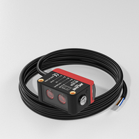 Sensor Fotoeléctrico de Alta Precisión Industrial con Enfoque Láser Ajustable, Supresión de Luz Difusa de Fondo