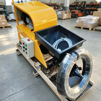 Machine à projeter du mortier de haute efficacité, 6m2/h, pour le plâtrage des façades de bâtiments de bureaux