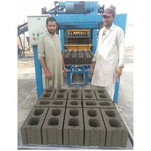 QTJ4-24 di cemento blocchi cavi per l'industria dei mattoni finitrice per la produzione di macchinari per blocchi macchina Semi automatica <span class=keywords><strong>Pakistan</strong></span> prodotti 1000 - Product Image 1
