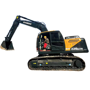 รถขุดตีนตะขาบ HYUNDAI 220LC-9S มือสอง น้ำหนัก 22 ตัน สภาพ 90% เครื่องจักรก่อสร้าง รถขุดขนาดกลาง HYUNDAI 220LC9S มือสอง - Product Image 1