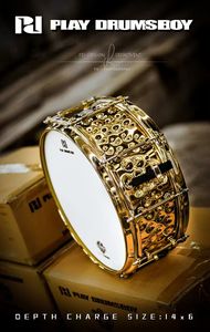 Trống Snare thép 14x6 inch kiểu Supraphonic có khóa Lug, chuyên nghiệp - Product Image 3