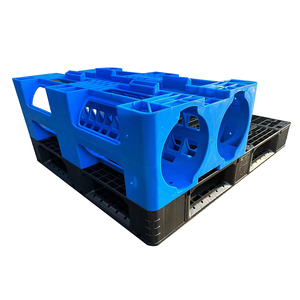 Pesante blu grande impilabile forte 5 galloni 4 bottiglie 16 porta portaoggetti in plastica alta qualità HDPE rastrelliera acqua - Product Image 1