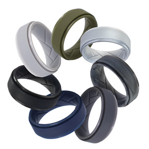 Anillo de Boda de Silicona Unisex, Clásico y Moderno, para Compromiso, Aniversario o Regalo, Gran Venta - Product Image 5