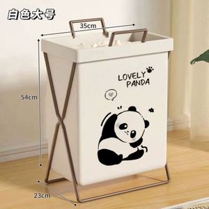 Bathroom Dirty Clothes Basket Storage Basket <b>for</b> Bathroom Modern Design Laundry Basket Modern Bathroom Folding Basket Non-Woven - Product Image 6