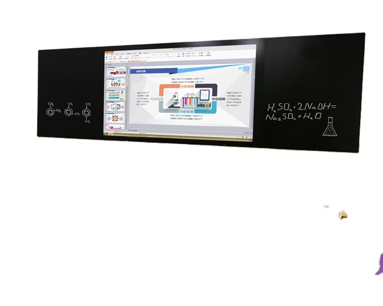 Marqueur &amp; doigt writing75 86 tableau interactif eblackboard avec un design pliable pour moyenne et grande taille