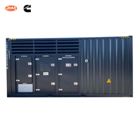 Générateur diesel silencieux ByCummins 1000 kVA 800 kW 880 kW 1100 kVA 50 Hz triphasé 400 V pour hôpitaux, concerts, usines, certifié ISO CE