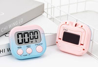 Timer Digital, Timer untuk Anak-Anak, Bagian Belakang Magnetik dan Sakelar ON/Off, Timer Dapur Hitung Mundur dan Hitung Naik Menit Detik untuk Memasak