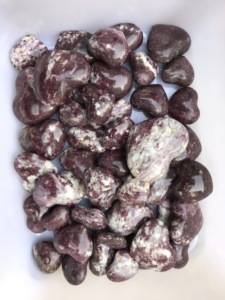 En gros naturel fleur de prunier <span class=keywords><strong>Rose</strong></span> Tourmaline <span class=keywords><strong>Quartz</strong></span> Cristal Polissage <span class=keywords><strong>Coeur</strong></span> Sculpté Pour La Décoration Intérieure - Product Image 4