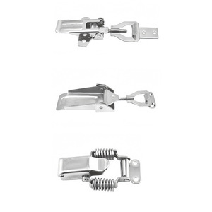 Plate-type Safety Buckle 304 Stainless Steel Corrosion Resistant Snap-on Hinge Wooden Box Clamp - Product Image 1