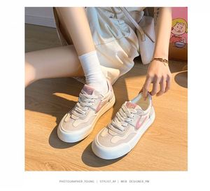 Zapatos Blancos Nuevos 2026 para Mujer, Planos, Ligeros, Transpirables, Estilo Alemán, Versátiles, Casuales, Minimalistas - Product Image 5
