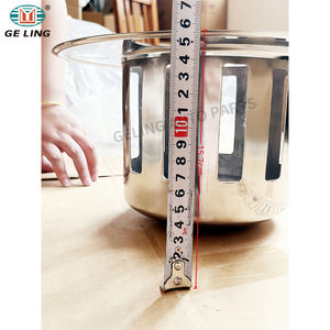 Universelle 17,5 Zoll 6-Loch Edelstahl Radnabenverkleidung für Pickup und LKW von Isuzu, Toyota, <span class=keywords><strong>Hino</strong></span>, Nissan, Mitsubishi - Product Image 4