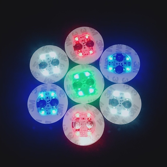 2024 Bar Party Promotion Gifts Cup coaster Multicolor Thin Lamp Light Customized Round Bottle Printing logo Custom Led Stickers