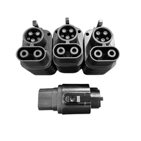 CCS2 à CCS1 250A AC + DC EV Adaptateur pour voiture américaine Acura Audi BMW Cadillac Chevrolet Dodge Fiat Ford Genesis GMC Honda Hyundai
